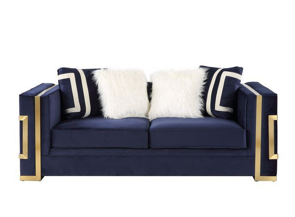 â€§Seat Construction: Full Foamâ€§Wooden Inner Frameâ€§Loose Seat & Tight Back Cushionâ€§6 Pillows Includedâ€§Metal Trimâ€§Metal Legâ€§Foam Density: D28/D25/D20<br/><br/><b>Product Features</b><ul><li>Seat Construction: Full Foamâ€§Wooden Inner Frameâ€§Lo