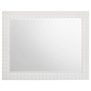  creating a cohesive look. This mirror features a sturdy