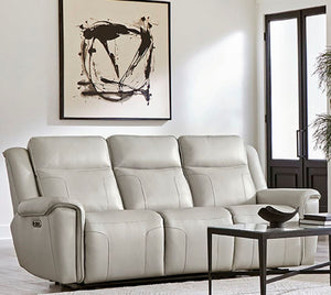 Atlantis - Power Reclining Zero Gravity Sofa And Loveseat - Whisper Ivory