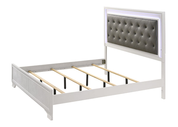 Lyssa - King 4 Piece Bedroom Set - White