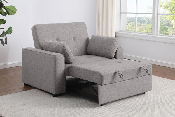  for a comfortable night-'s sleep. It-'s neutral upholstery suits in a 
