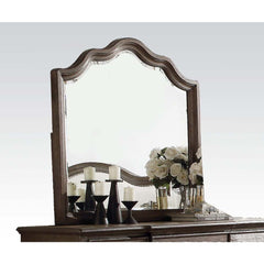 Mirror: Beveled (1-") ASTM F2057 - 17 & ASTM F3096 - 14 Compliant (YES)<br/><br/><b>Product Features</b><ul><li>Mirror with Beveled Edge</li><li>Case: 1Pc/1Ctn</li><li>Finish: Weathered Oak</li><li>Style: Transitional</li><li>Materials: Wood, Mirror, Vene