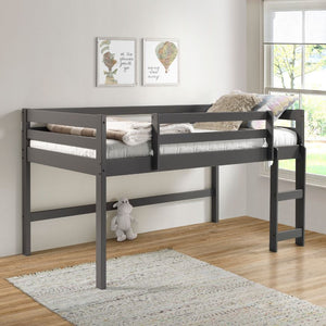 Flexible design with uncluttered, clean lines allows your children to unleash their creativity. The sturdy wooden frame with slat system keeps the mattress in place to provide a safe sleeping environment for kids. Spacious space underneath is extremely ve
