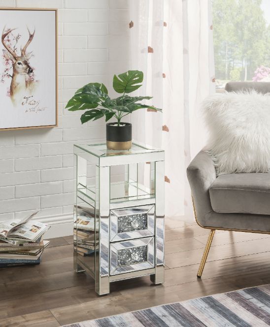 Noralie - Accent Table - Clear Glass