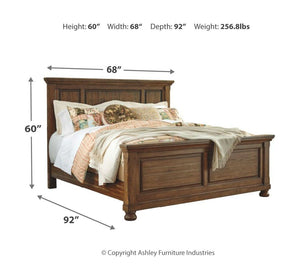  Queen Panel Bed