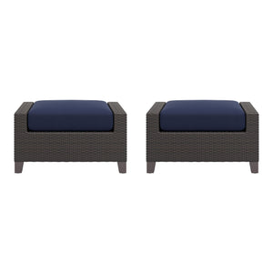 Skye - Ottomans (Set of 2) - Blue