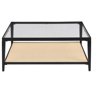  while the recessed clear tempered glass top provides an elegant and spacious surface for your de