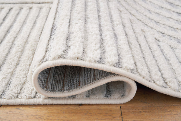 Lambworth - Gray / Cream - Large Rug