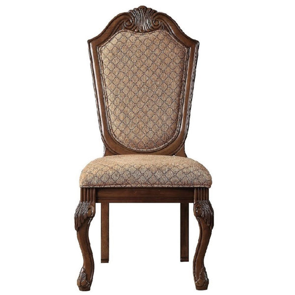 Chateau De Ville - Side Chair (Set of 2) - Fabric & Cherry