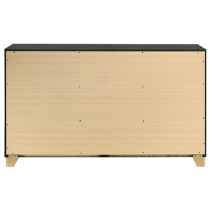 Caraway - 6-Drawer Dresser - Black