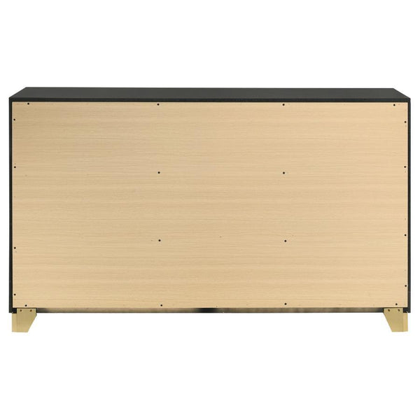 Caraway - 6-Drawer Dresser - Black
