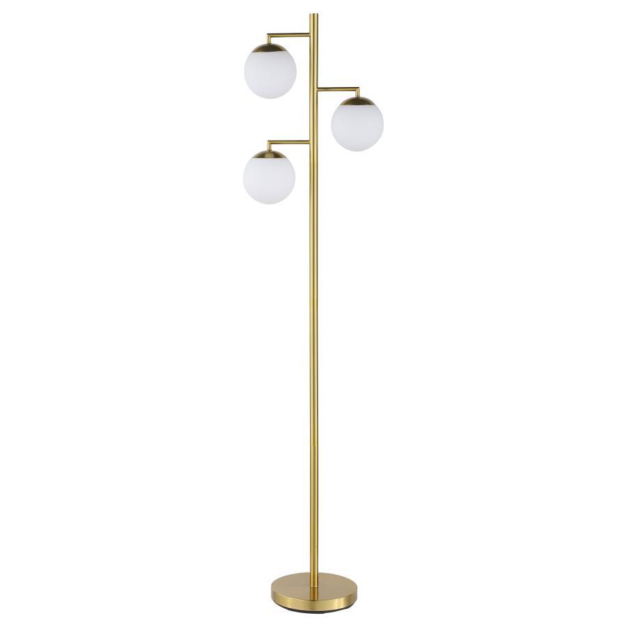 A striking design blends new and old design elements perfect for fitting in a mixed-motif and emits ambient lighting to illuminate your transitional space. Youâ€™ll love the retro feel of Mid-Century Modern personality in the Sena floor lamp, and will put