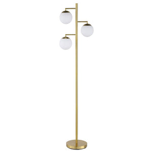 A striking design blends new and old design elements perfect for fitting in a mixed-motif and emits ambient lighting to illuminate your transitional space. Youâ€™ll love the retro feel of Mid-Century Modern personality in the Sena floor lamp, and will put