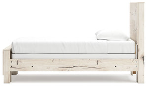 Lawroy - Light Natural - Twin Panel Bed