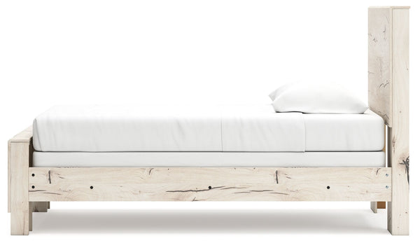 Lawroy - Light Natural - Twin Panel Bed