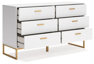 Socalle - Two-Tone - Six Drawer Dresser