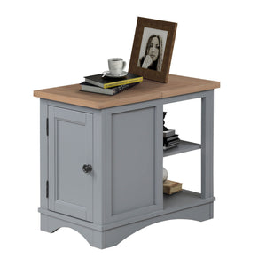 Americana Modern - Cocktail Table With 2 Chairside Tables - Dove