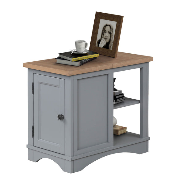 Americana Modern - Cocktail Table With 2 Chairside Tables - Dove