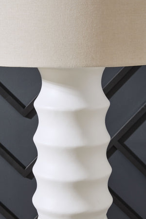 Veraleigh - White - Poly Floor Lamp