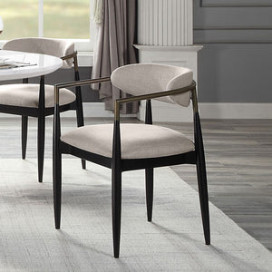 Upholstered Cushion Cushion Thickness: 4-" Hollow Design Chair Back