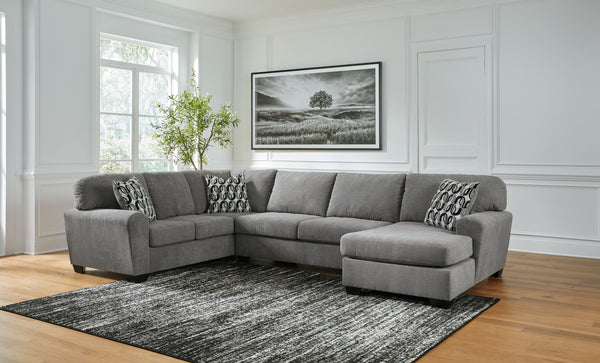  this sectional with chaise effortlessly incorporates a relaxed sensibility into your home. Cushions with heavyweight upholstery and jumbo stitching are brimming with 