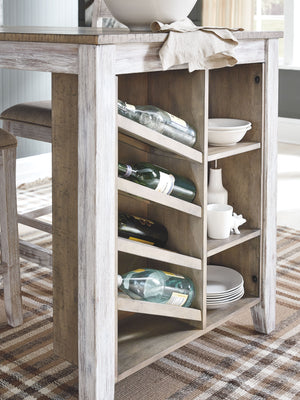 Skempton - White - 5 Pc. - Counter Table