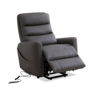 Hercules - Power Lift Recliner With Articulating Headrest (Set of 2) - Haze