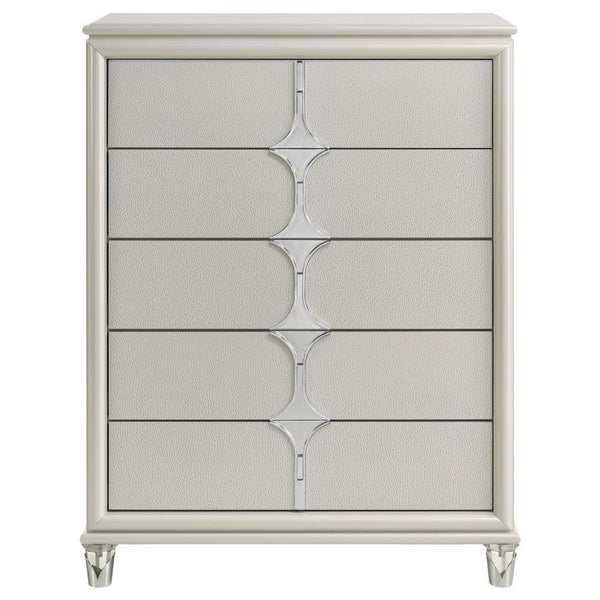  highlighted by the unique diamond star drawer fronts and chrome metal pulls