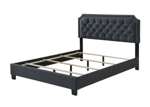 Gerri - King Bed - Gray