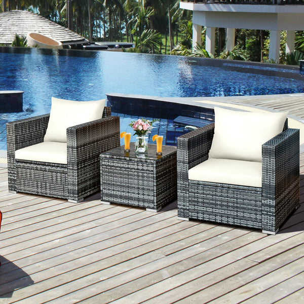 A strong and sturdy steel frame ensures sturdiness <br>Hand-woven rattan is breathable and durable <br>A wide armrest at a suitable height is good for relaxing your arm <br>Thick and soft cushion with a high-density sponge for your hip and back <br>Cover 