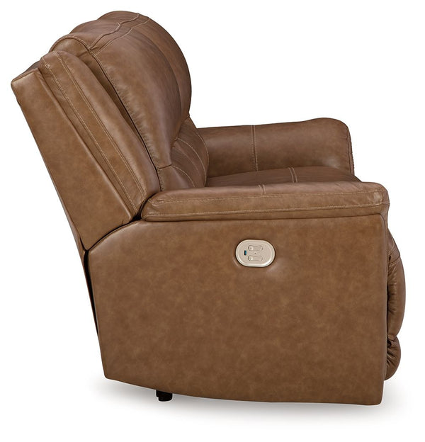 Trasimeno - Caramel - 2 Pc. - Power Reclining Sofa