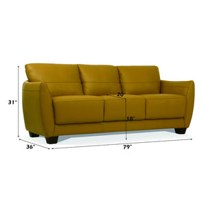 Valeria - Sofa - Mustard Leather