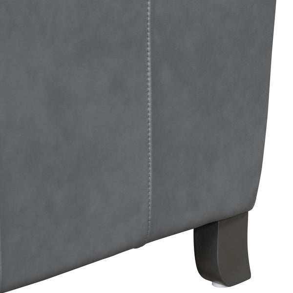 Hunter - Manual Pushback Recliner - Echo Gray