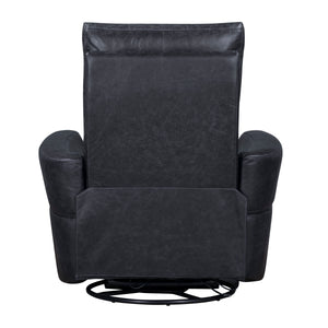 Remmington - Power Swivel Glider Recliner (Set of 2) - Vintage Slate