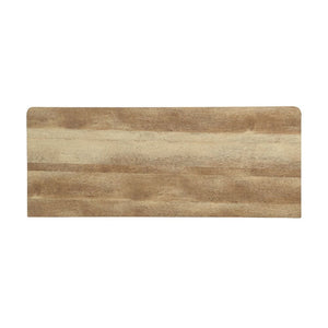 Itzel - Bookshelf - Antique Oak & Sandy Gray - 71"