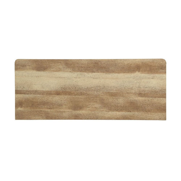 Itzel - Bookshelf - Antique Oak & Sandy Gray - 71"