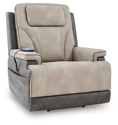 Enjoy effortless comfort at the touch of a button with this power lift recliner. Kick back, adjust the headrest and find the perfect level of lumbar support with easy one-touch controls. When itâ€™s time to stand, the gentle power lift feature helps you t