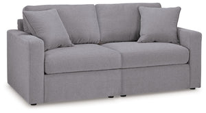 Looking cool and contemporary is great. But when it comes down to it, youâ€™re all about low-maintenance lounging. With the performance fabric on this sectional loveseat, cleaning spills is a breeze. Its customizable modular design caters to your ever-cha