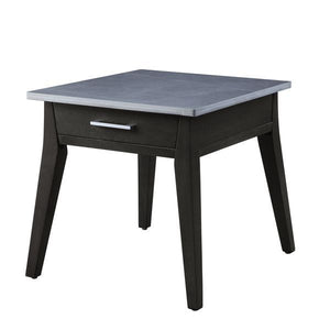 Zemocryss - End Table - Brown, Dark - 24-"
