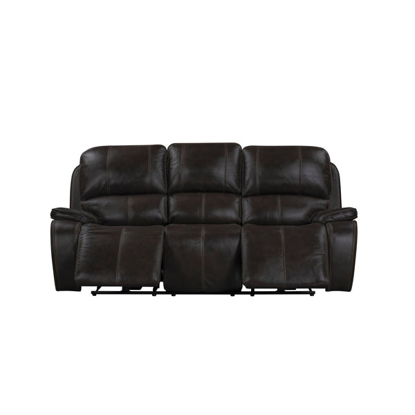 Brookings - Sofa With Dual Recliner - Charcoal