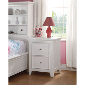 The Lacey collection blends style and function to offer contemporary style and great storage for youth bedroom in your home. Choose from a variety of color options for a sleek and sophisticated style. Available in white and espresso finishes, these bedroo