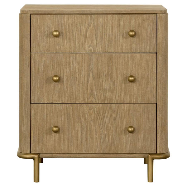 Arini - 4 Piece California King Bedroom Set - Sand Wash