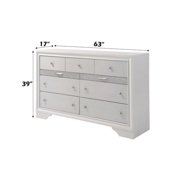 Hdw: Single Pull Knobs Top Drawers