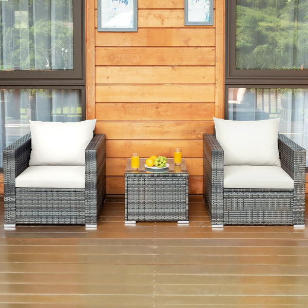 A strong and sturdy steel frame ensures sturdiness <br>Hand-woven rattan is breathable and durable <br>A wide armrest at a suitable height is good for relaxing your arm <br>Thick and soft cushion with a high-density sponge for your hip and back <br>Cover 