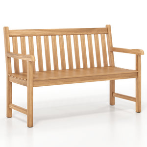 Solid teak wood for lasting beauty and structural strength<br>Spacious enough for family and friends with 2/3-person seating<br>Ensure safe and reliable seating experience with a stable construction<br>Triple under-seat support and reinforced side bars fo
