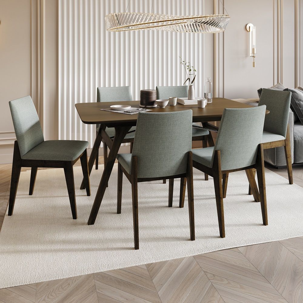 Kaela - Side Chair (Set-2) - Walnut