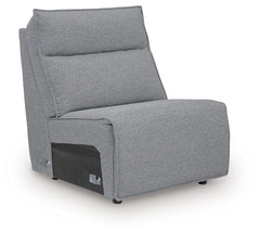 This armless chair is made with Next-Gen Nuvellaâ„¢ fade-resistant, washable fabric. Pairs with other items in the series to make a modular sectional.<br><br><b>Additional Dimensions</b><br><ul><li>Seat depth: 21-"</li><li>Seat height: 20-"</li><li>Top of