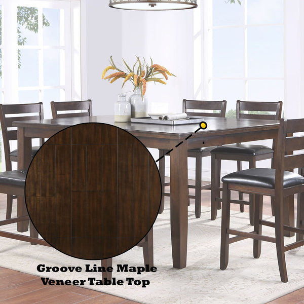  Grooved Line Maple Veneer Top w/MDF