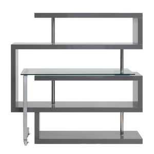  Gray & Chrome Finish