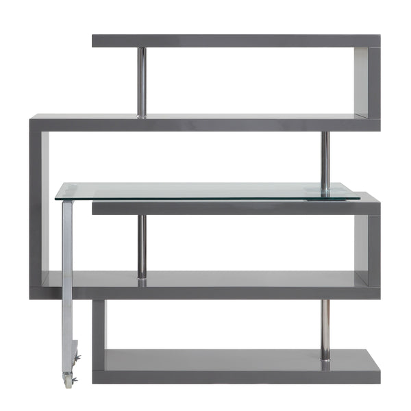  Gray & Chrome Finish